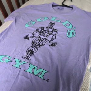 Urban Outfitters Gold Gym T-shirt Small Size Unisex